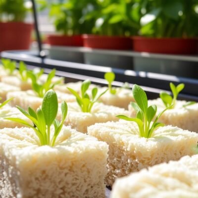 Grodan Rockwool Cubes/Blocks: Hydroponic Essentials